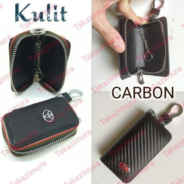 Gantungan Kunci Dompet Stnk Logo Toyota Raize Agya Calya Etios Valco Avanza Veloz Yaris Rush Innova 