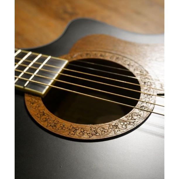 HANNABIMART GITAR AKUSTIK / AKUSTIK ELEKTRIK JGS GUITAR TR-01 BK (HITAM DOFF) MURAH