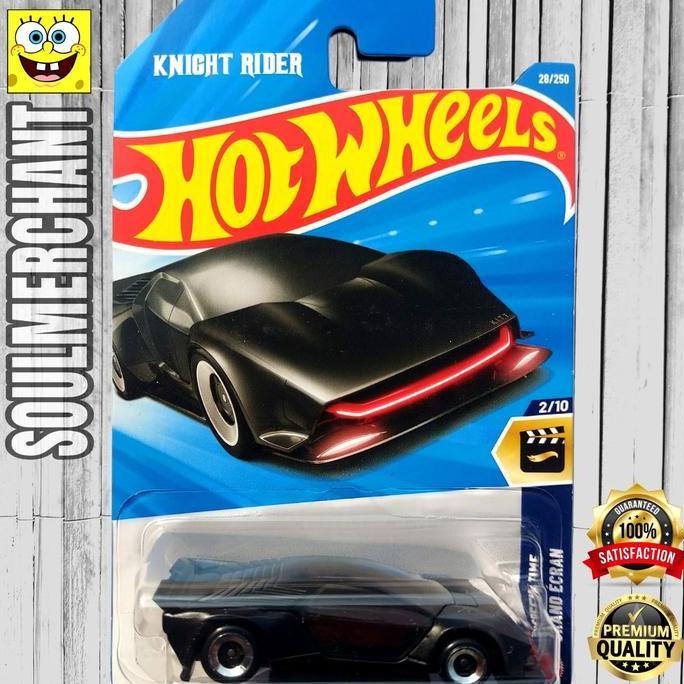Hot Wheels HW KITT Concept Hitam Diecast Mobil Knight Rider New