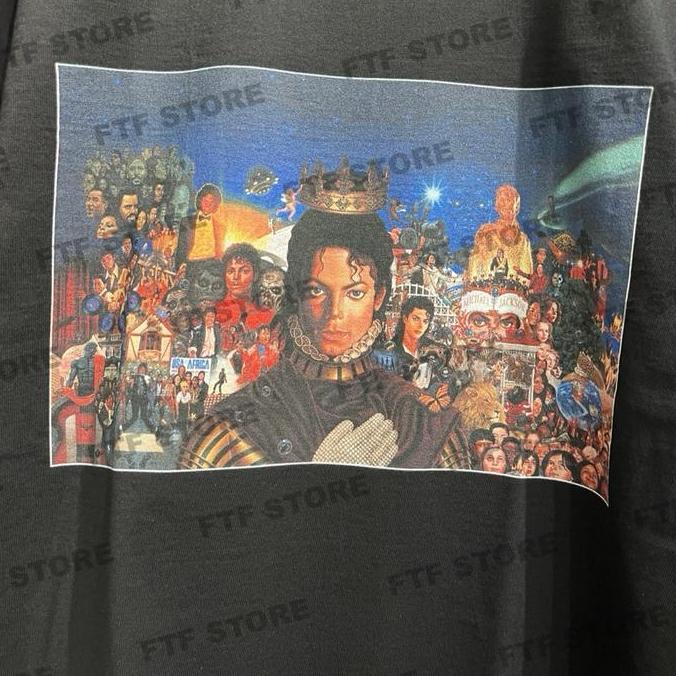 MICHAEL JACKSON HEAL THE WORLD TSHIRT BLACK