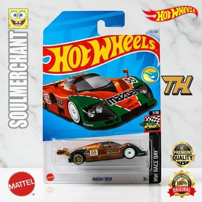 Hot Wheels Super Treasure Hunt Mazda 787B Orange New