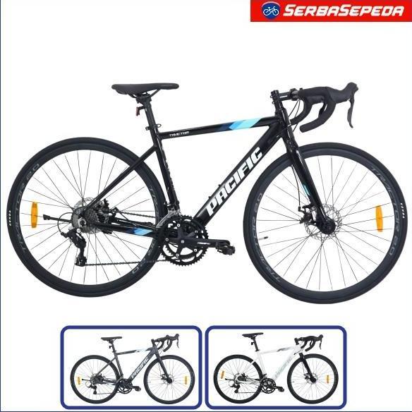 Pacific Tractor 2.0 Sepeda Roadbike Ukuran 700C Frame Alloy