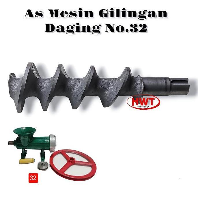 TERLARIS AS ULIR MESIN GILING DAGING NO 32 GILINGAN DAGING