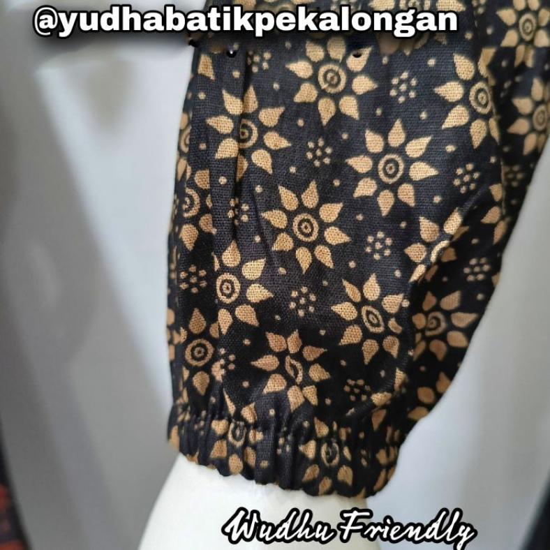Murah  Gamis Batik Anak Perempuan Lengan Panjang Umur 3-12 Th/Gamis Batik Anak Perempuan Modern Baha