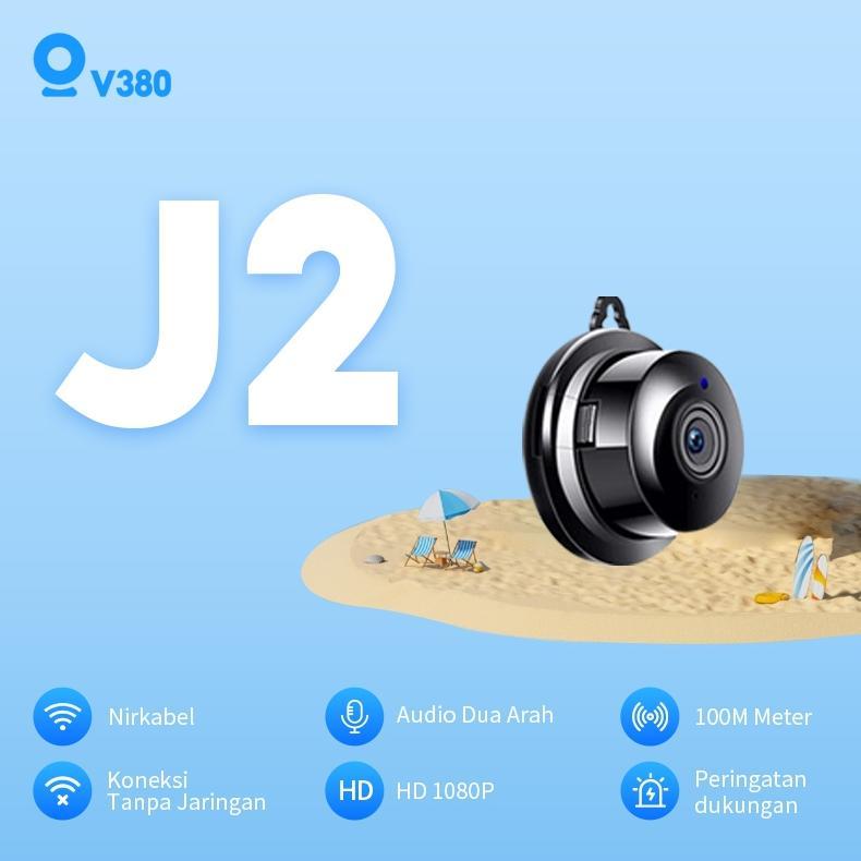 VELMORASUPPLY V380 J2 CCTV KECIL HD KAMERA TERSEMBUNYI KAMERA CCTV MINI IP CCTV CAMERA KAMERA KEAMAN