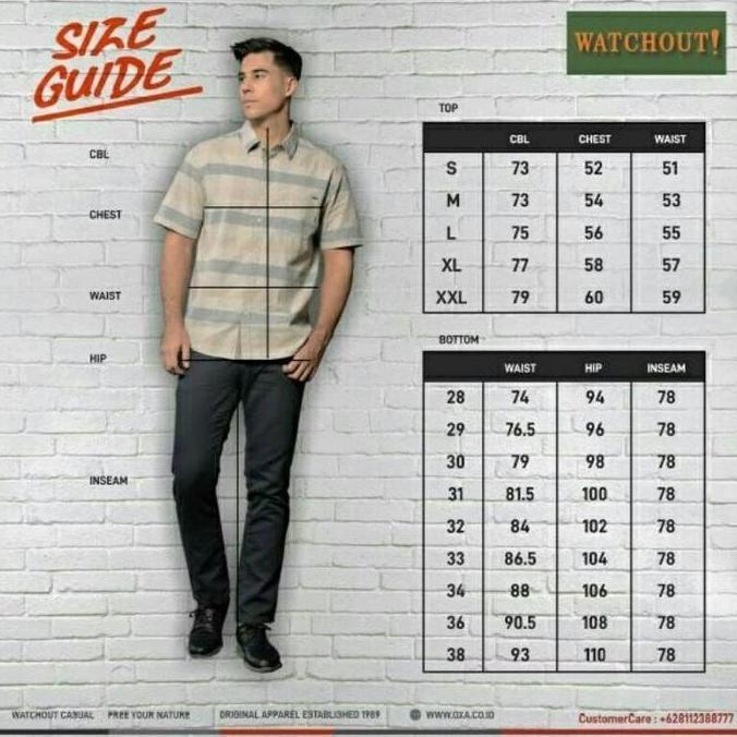 kaos wangki pria lengan panjang brand WATCHOUT CASUAL ORINAL`WK300199.OLIVE