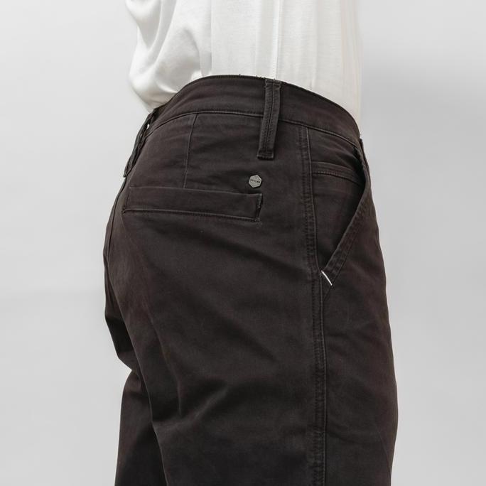 Oxygen Denim 705S Prime C Chino Pants Straht Fit Stretch - Stone (1939)