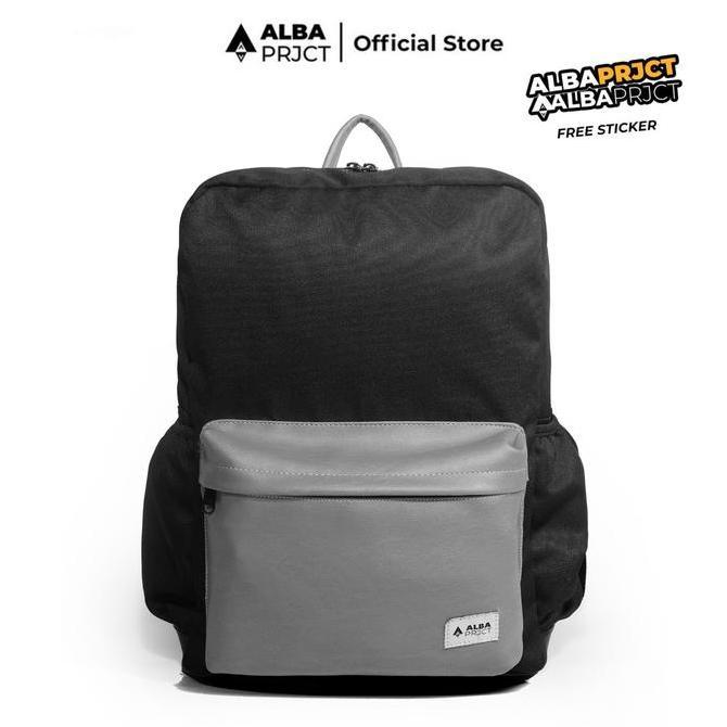 Alba Project Backpack TEORIA Tas Ransel Laptop Pria Wanita Kulit