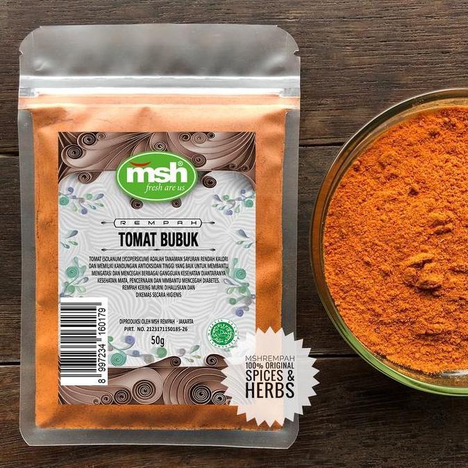 Grosir Msh  Tomat Bubuk  50  Gram