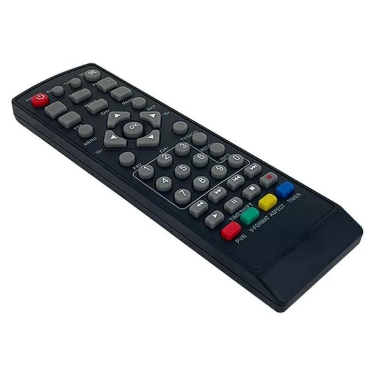 BARSAMTO REMOT DIGITAL SET TOP BOX T2 U002  LUBY ADVANCE INFICO VITARA FIOLINE FLECO GOLDSAT SUPER H