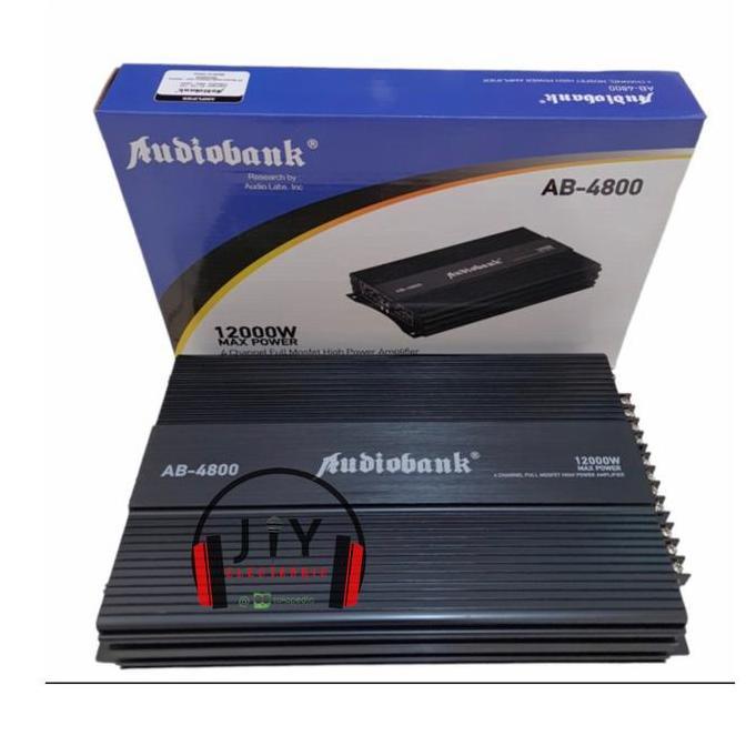 Power Amplifier Mobil 4 channel Audiobank AB-4800 AB 4800