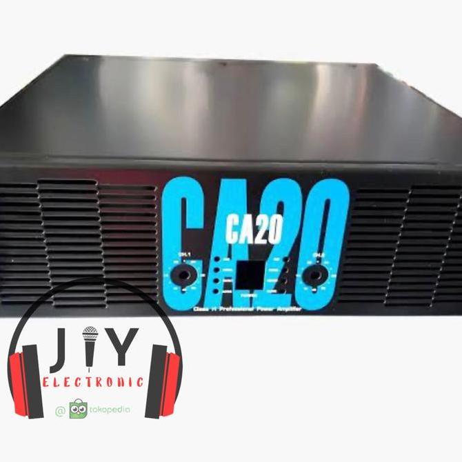 Box Power Kotak Power CA 20 CA20 CA-20 2 Channel Besi Plus Knop
