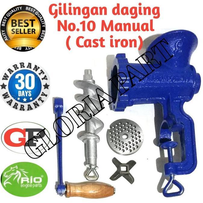 TERLARIS GILINGAN DAGING NO.10 MANUAL (BESI)