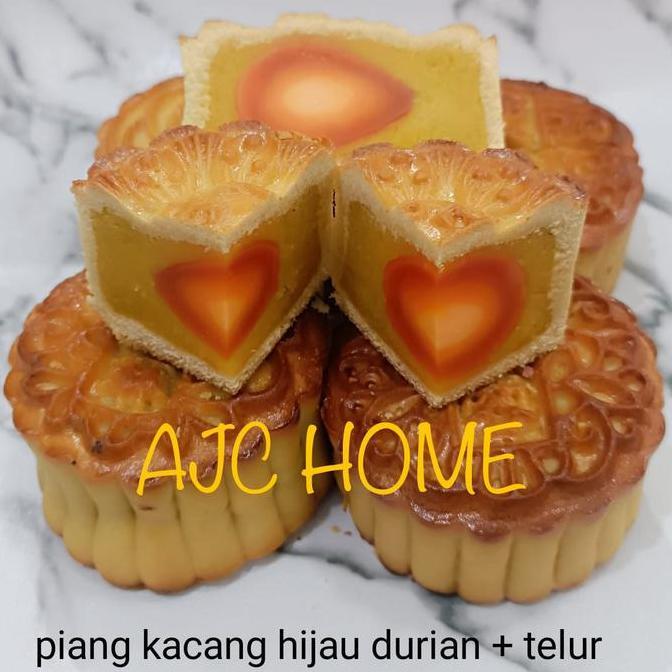 NEW MOONCAKE LIAN FAT DURIAN TELUR ASIN ISI 4 | MOON CAKE LIAN FAT DUREN ORI