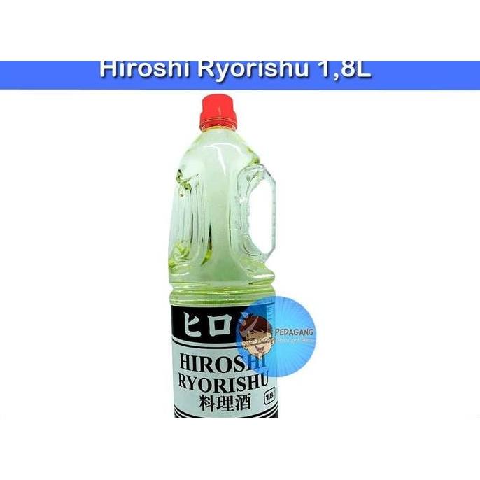 Grosir [Pbb] Hiroshi Ryorishu 1.8L | Japanese Cooking Sake | Arak Masak Jepang | Sake Masak Halal Fr