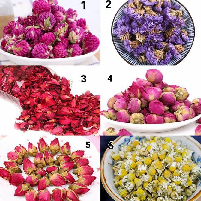 NEW EDIBLE FLOWERS CUSTOM ORDER UKURAN BESAR FOR CAKE DAN TEA ORI