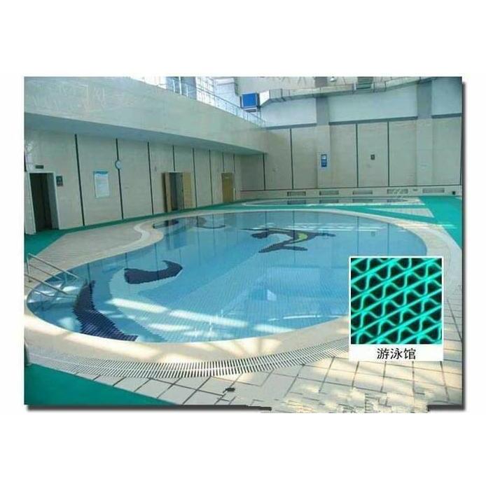 Keset Karpet Karet PVC Anti Slip Rol - Keset Jaring 1 Roll 15 mtr