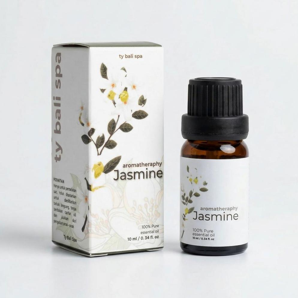 Pengharum ruangan minyak esensial oil burner / Aromaterapi / Minyak Atsiri Jasmine / Melati