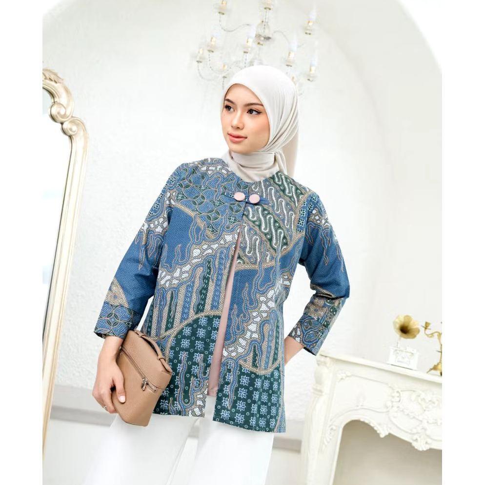 Batik Wanita Jumbo Baju Batik Wanita Size Jumbo Blouse Batik Wanita Size Jumbo LD 118 sd LD 140