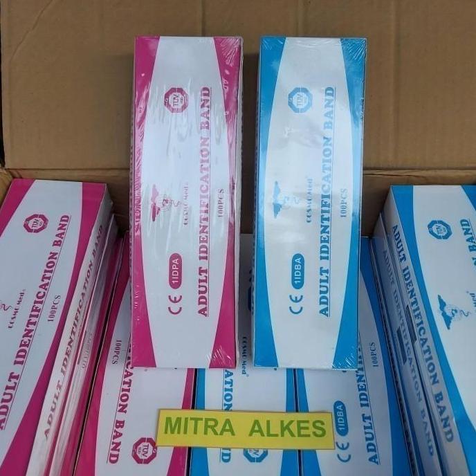 ID BAND Dewasa COSMO MED. Gelang Pasien Dewasa CosmoMed. ADULT Identification Band CM.