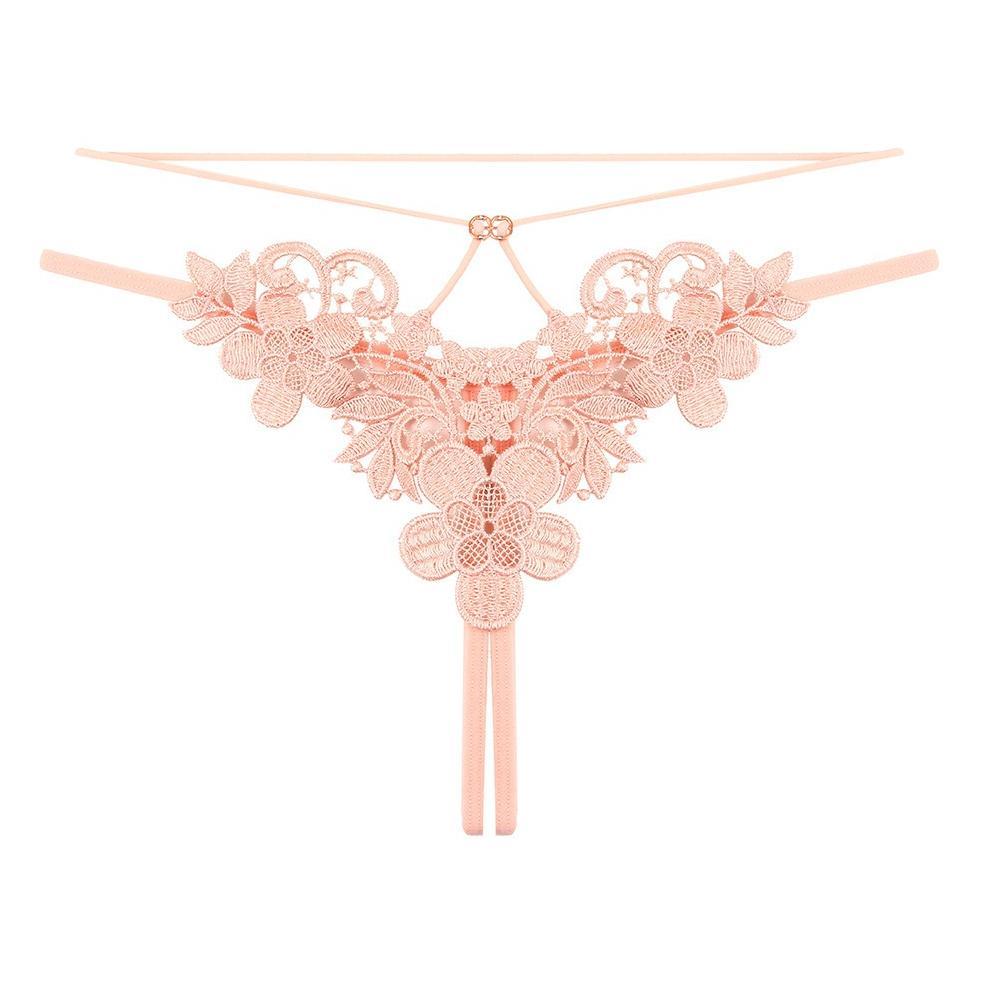 HOT PRODUCT CELANA DALAM WANITA SEXY HOT OPEN G STRING BORDIR BUNGA CD C117