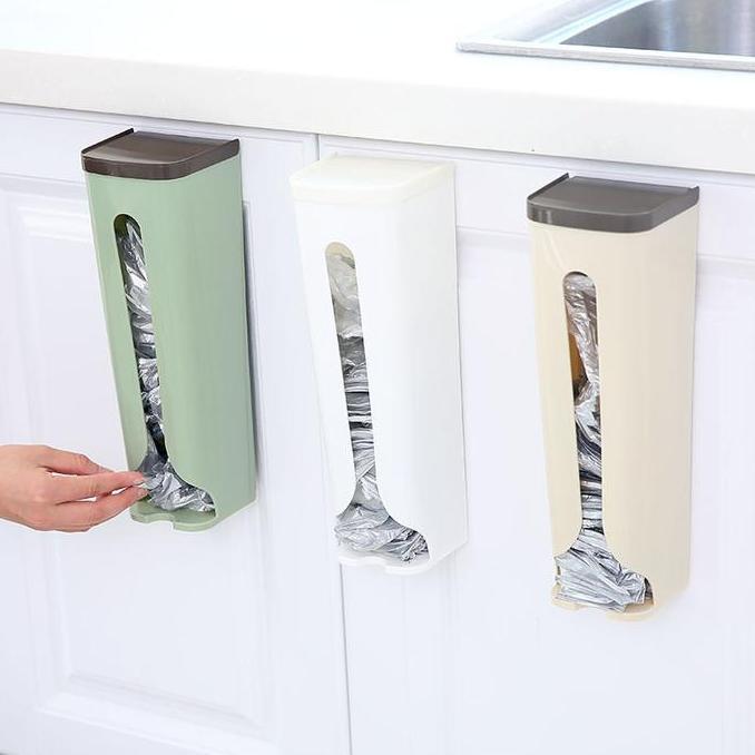 TERLARIS!! KOTAK TEMPAT PLASTIK SAMPAH TRASH BAG STORAGE PLASTIK SAMPAH DISPENSER KOTAK PENYIMPAN PA