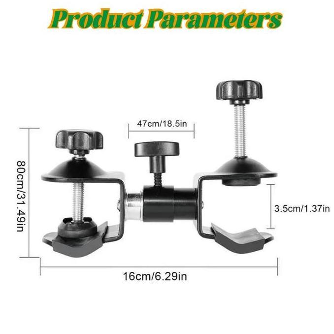 JIDZRUN Stand Holder Payung Untuk Tripod Kamera/Klip Bracket Payung Tripod/Holder Payung Pegangan Tr