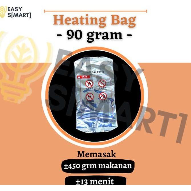 90g Self Heating Bag/ Pemanas Makanan Instant/ Masak Makanan Instan/ Alat Masak Camping/ Alat Masak 