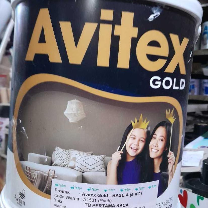Cat Tembok Exterior Dan Interior Avitex Gold Galon