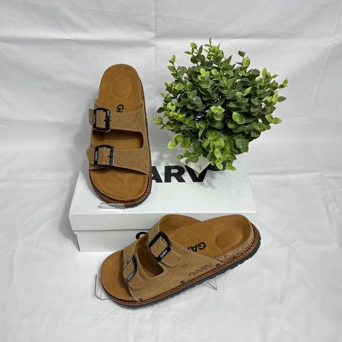 GARV - Sandal slide pria Heritage | Sandal casual pria | Sandal selop | Sandal pria anti slip cowo