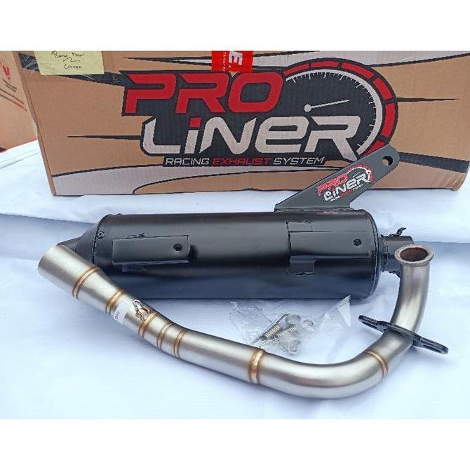 KNALPOT TSUGI TSUKIGI STANDAR RACING PROLINER UNTUK MOTOR GENIO BEAT SCOOPY VARIO 110 Fi VARIO 125 1