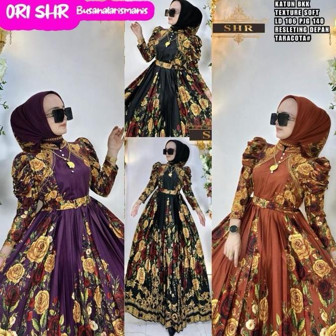 ORI SHR 100% - GAMIS RATU BUNGA PREMIUM