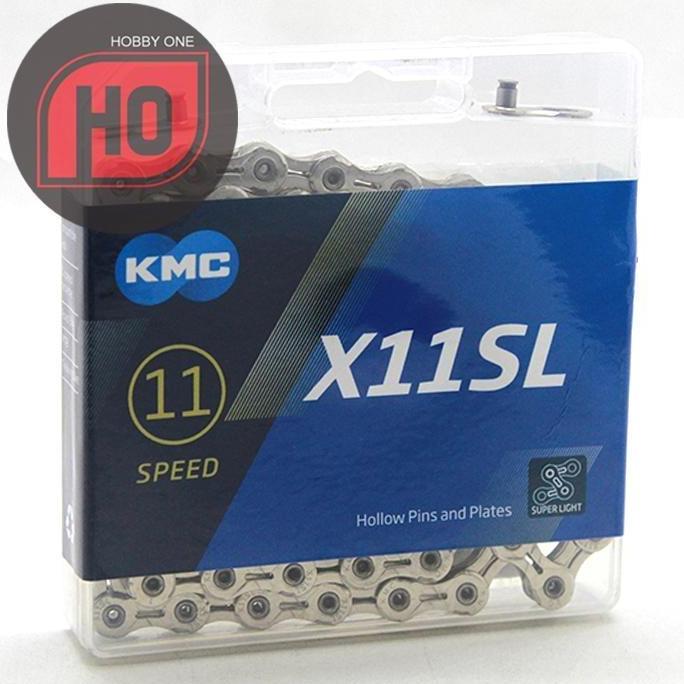 KMC X11SL / X 11 SL - SILVER - Rantai 11 Speed