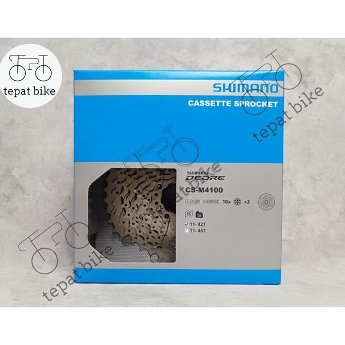 Sprocket Cassette shimano deore m4100 11-42T 10Speed