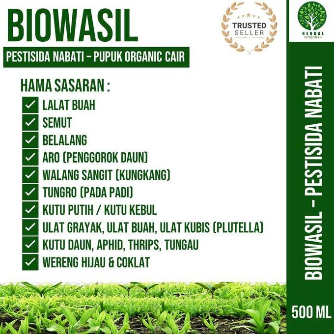 Limpeza- Biosil 500 Ml - Obat Semprot Anti Hama Kutu Putih Paling Bagus, Pupuk Pestisida Kutu Putih 