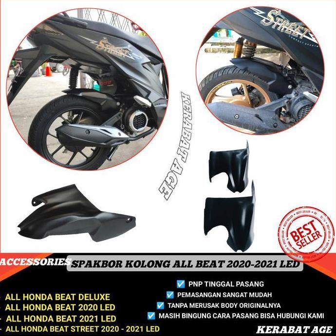 SPAKBOR KOLONG BEAT STREET 2021 / SEPAKBOR CUSTOM HUGGER FIBERGLASS BARU
