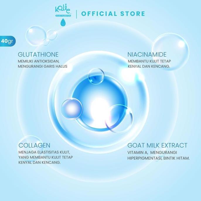 Bathe- Kojic Plankton - [Real 5 Niamide] Collagen Soap 40Gr | Mencerahkan & Menghaluskan Kulit