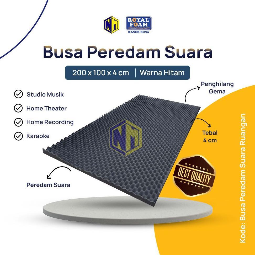 BUSA PEREDAM SUARA MODEL TELUR 200X100X4 CM