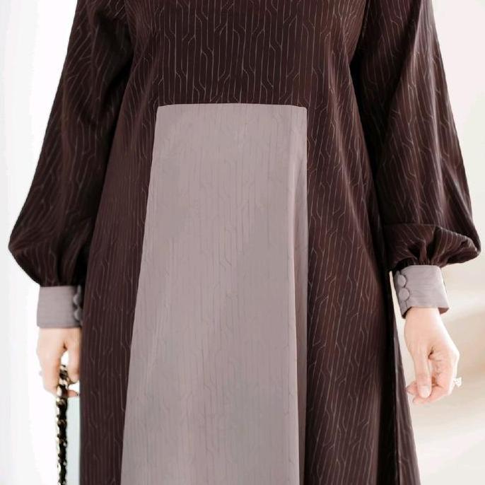 Gamis Yashika dress printing (Dress saja) orinal by shararea