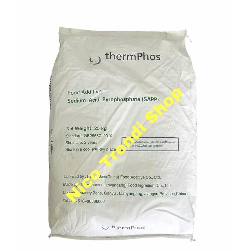 Ingredients- Sodium Acid Pyrophosphate Sapp 1 Kg Perenyah