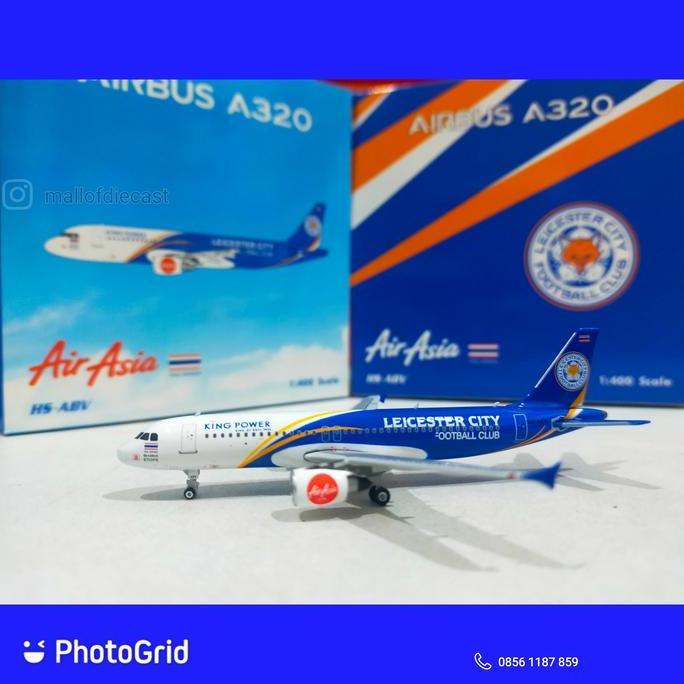 Thai Air Asia A320 HS-ABV Leicester City Phoenix 1:400