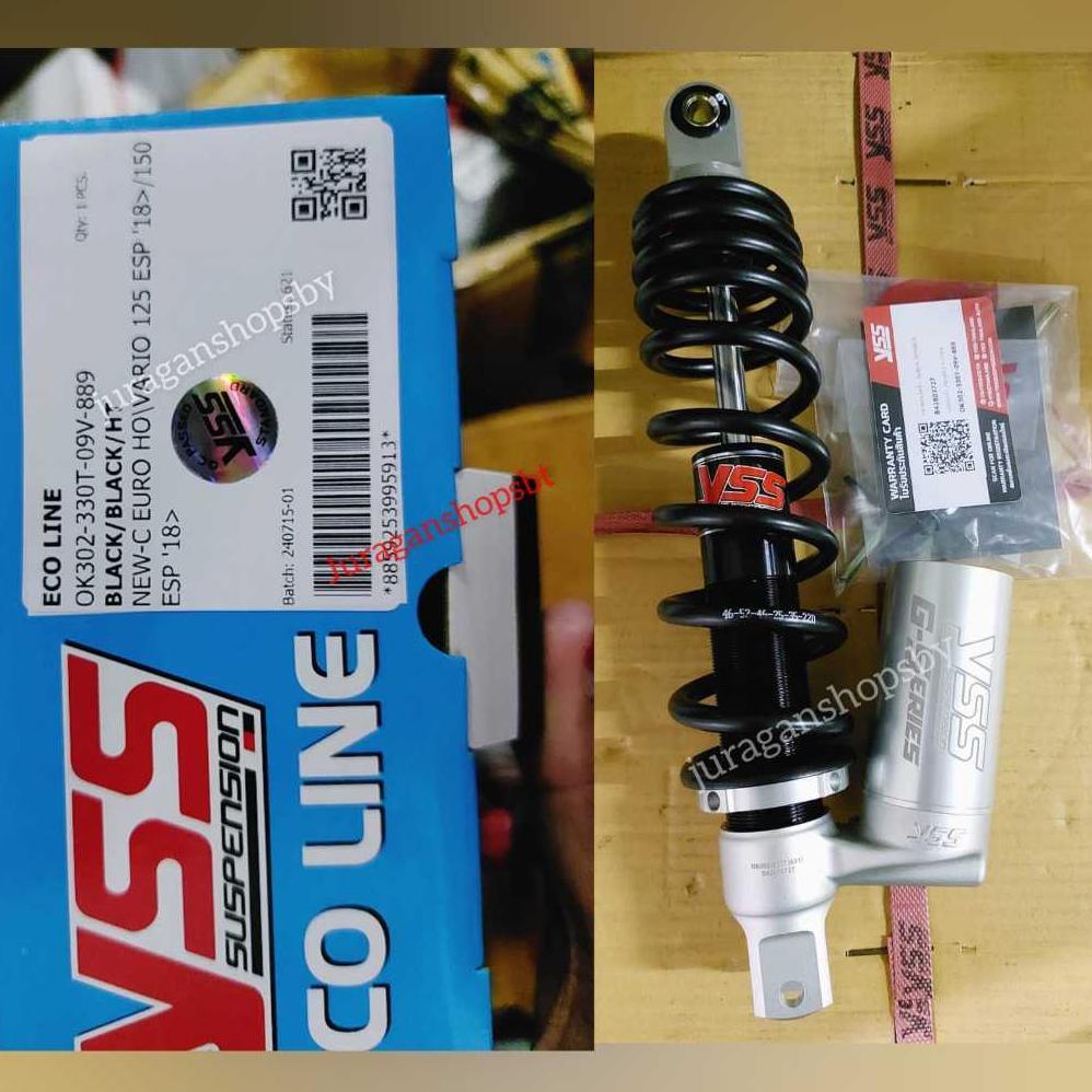 Shock YSS Tabung bawah 330mm New C euro Vario 125 vario150 - beat fi YSS original