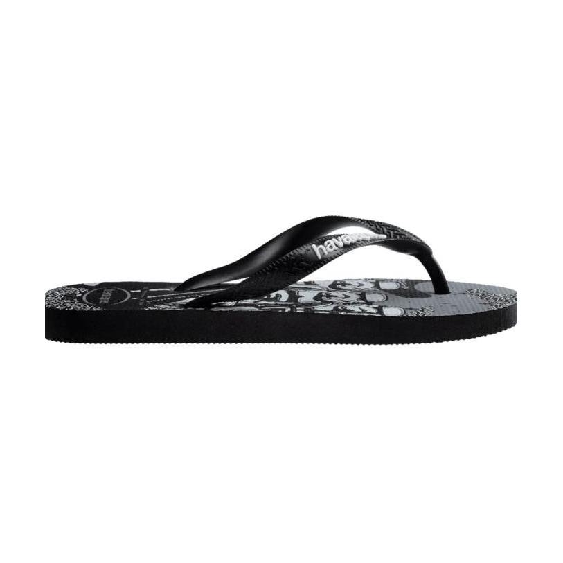 Havaianas Star Wars Black/Black/White - Sandal Pria