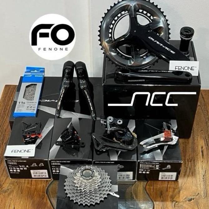 GROUPSET SHIMANO DURA-ACE R9120 HYDRAULIC DISC BRAKE / GROUPSET SHIMANO DURAACE