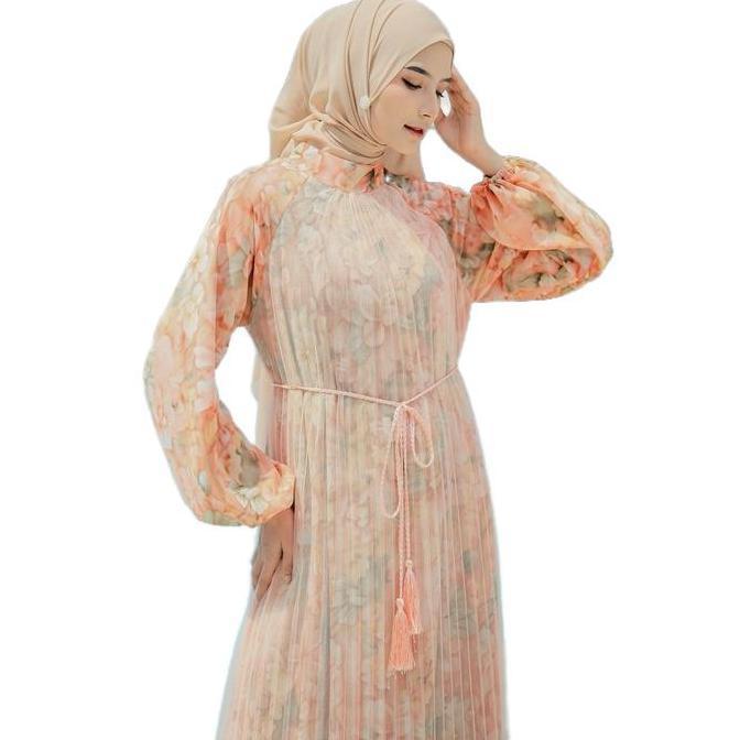 DAHLIA DRESS | GAMIS PREMIUM | DRESS CERUTI PREMIUM | DRESS KONDANGAN Formal Muslim Outer Tile Panja