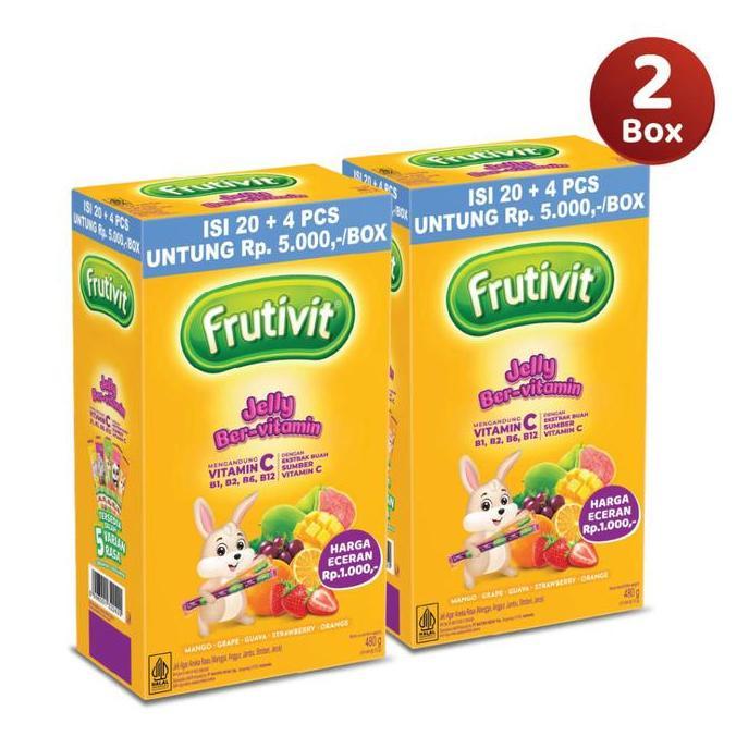 Paket 2 Box Frutivit GT Jelly Ber-vitamin