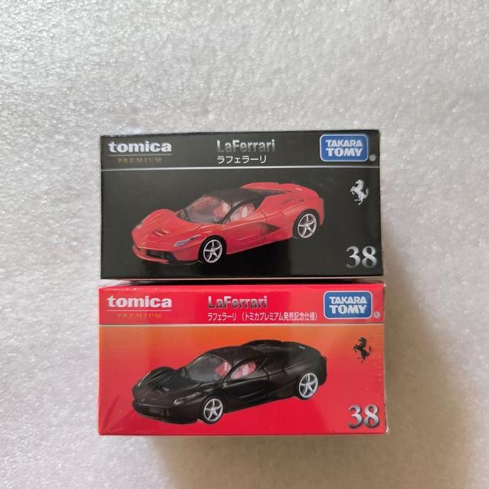 TOMICA PREMIUM #38 1/62 FERRARI LAFERRARI RED / BLACK