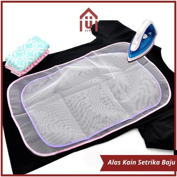 Uniso - Alas Kain Setrika Baju Tatakan Alas Jaring Kain Gosokan Tahan Panas Pelindung Pelapis Setrik