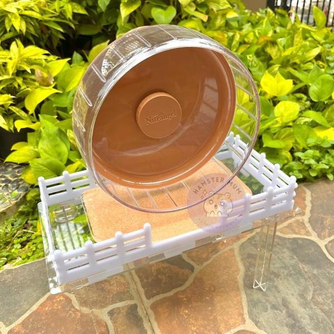 TERMURAH - Platform Hamster Akrilik Pagar | Meja Hamster Akrilik