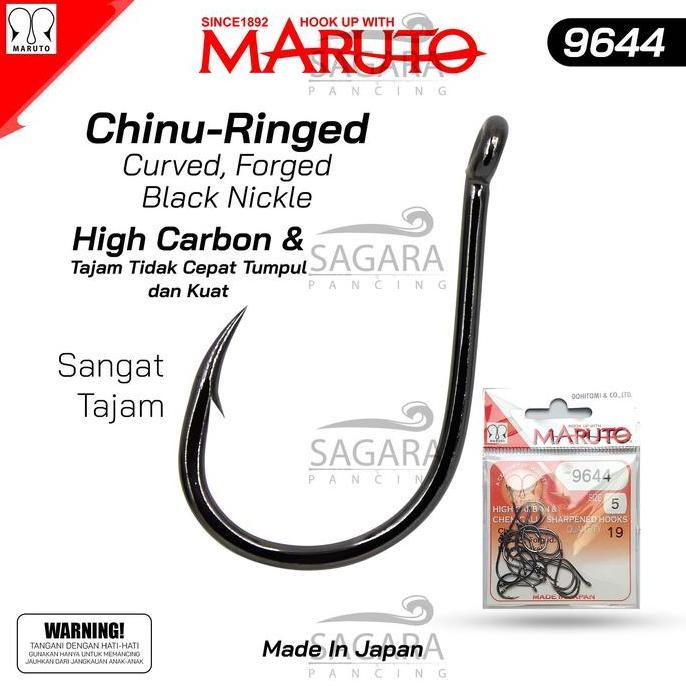 Pesce- Hook Maruto Chinu Ring 9644 Made In Tajam Dan Kuat Kail Galatama Kail Pancing Dasaran